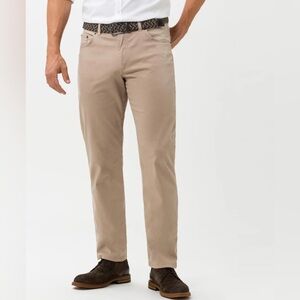 Brax Cooper Fancy Regular Pants Khaki Size 32
